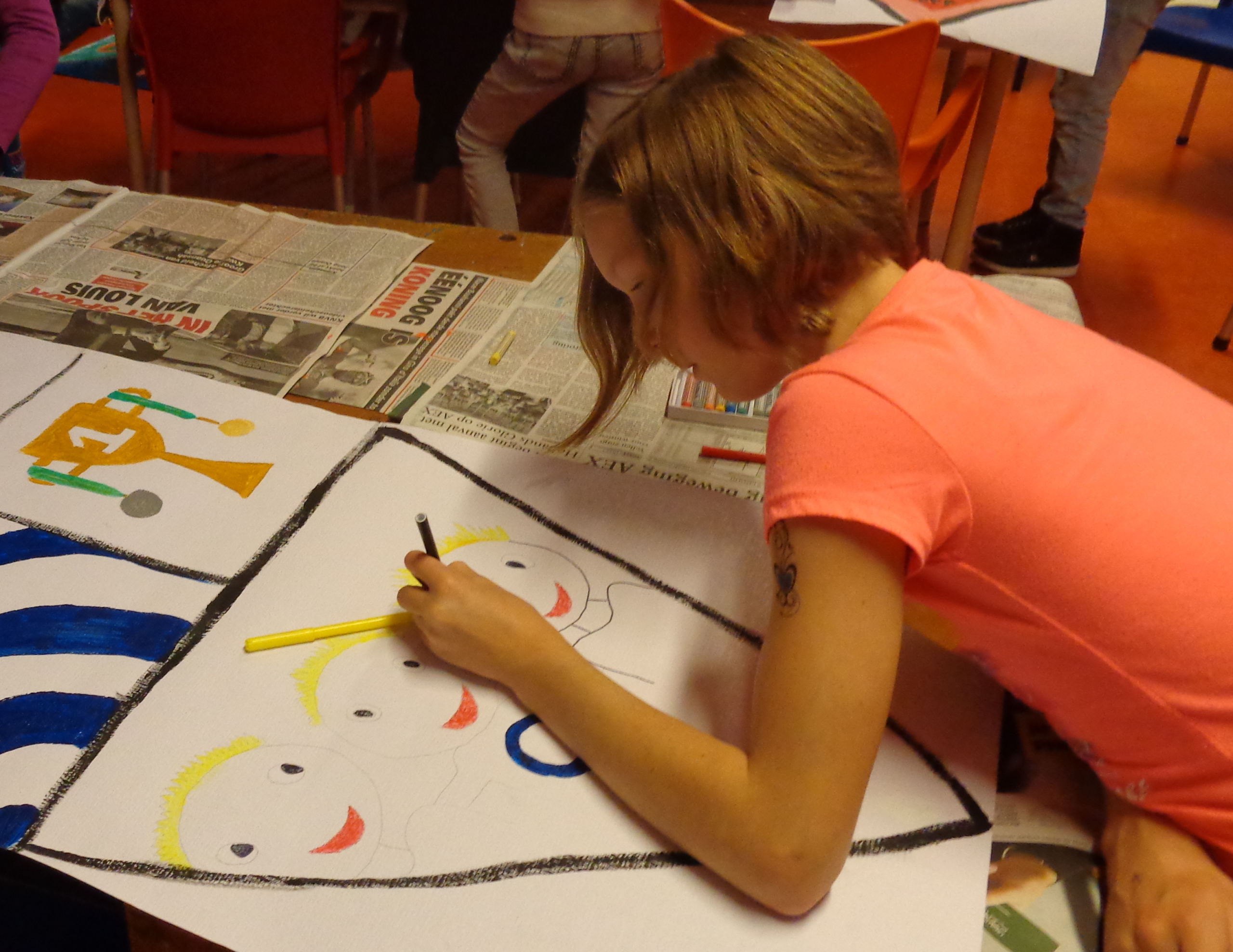 Kinderatelier start in week van maandag 13 januari