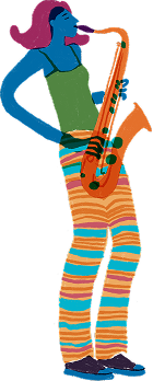 karakter-saxofoon