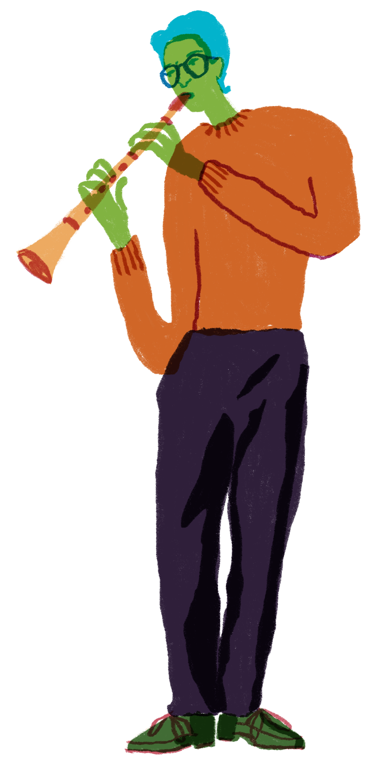 figuur-klarinet