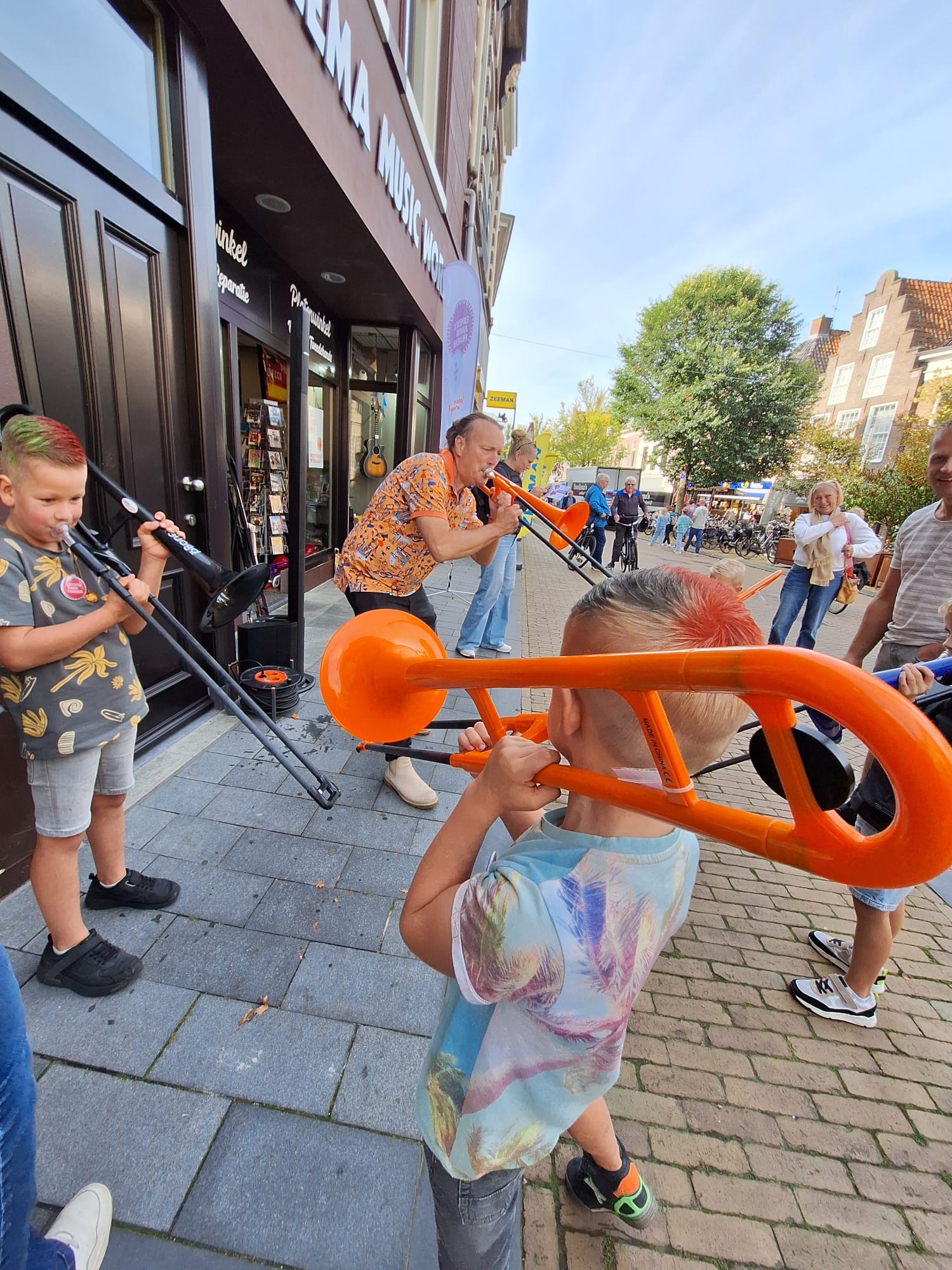 Kom muziek maken tijdens het Waadkrachtfestival